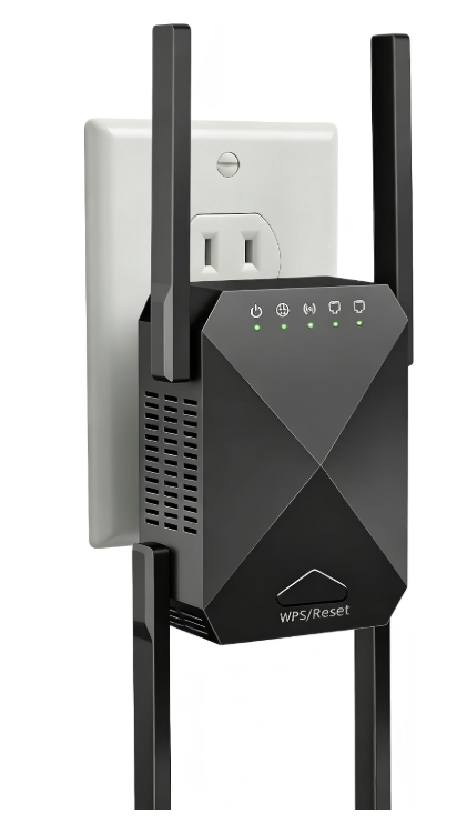 2026 WiFi Extender Internet Booster, 1200Mbps Wi-Fi