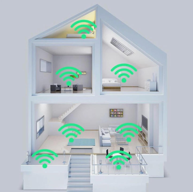 WiFi Extender WiFi Repeater for Large Homes and Multi-Story Houses-NO.EXT665132
