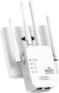 WiFi Repeater,Eliminates Dead Zones, WPS Easy Setup, with Ethernet Port